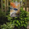 Blue Heron Garden Flag Mailbox Flag Decorative Yard Flag Banner Outside Patio Artwork Yard Flower Beds, Garden Size, Multicolor