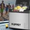 Portable Refrigerator/Fridge 36Qt, Vehicle Refrigerator - Car Freezer, Dual Temperature Electric Cooler for Camping, Beach Party, Travel