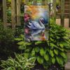 Swan Garden Flag Mailbox Flag Decorative Yard Flag Banner Outside Patio Artwork Yard Flower Beds, Garden Size, Multicolor