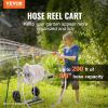 VEVOR Hose Reel Cart, Hold Up to 200 ft of 5/8'' Hose (Hose Not Included), Garden Water Hose Carts Mobile Tools with Wheels