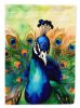 Peacock Garden Flag Mailbox Flag Decorative Yard Flag Banner Outside Patio Artwork Yard Flower Beds, Garden Size, Multicolor