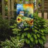 Sunflowers in Watercolor Garden Flag Mailbox Flag Decorative Yard Flag Banner Outside Patio Artwork Yard Flower Beds, Garden Size, Multicolor